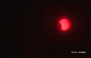 Eclipse à 11h15