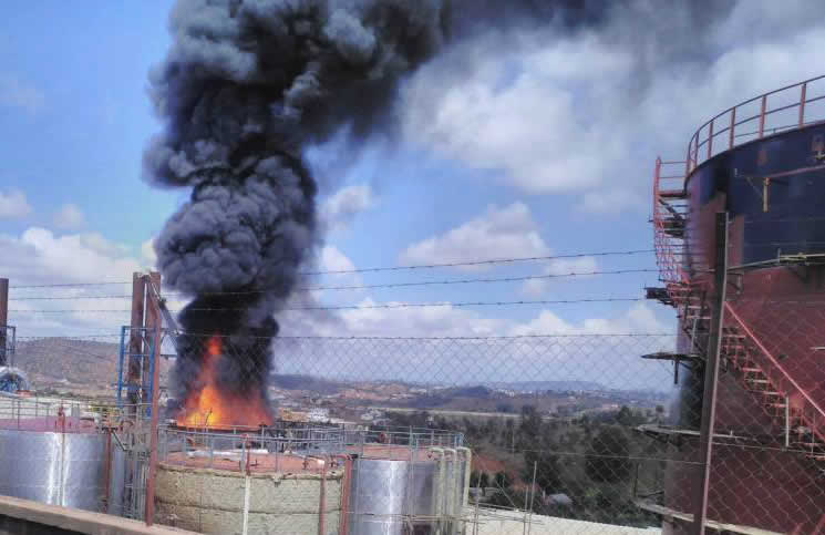 Explosion à Ambohimanambola