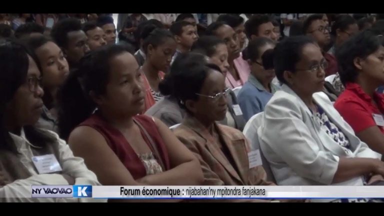 Forum de l’économie : nijabahan’ny mpitondra fanjakana.