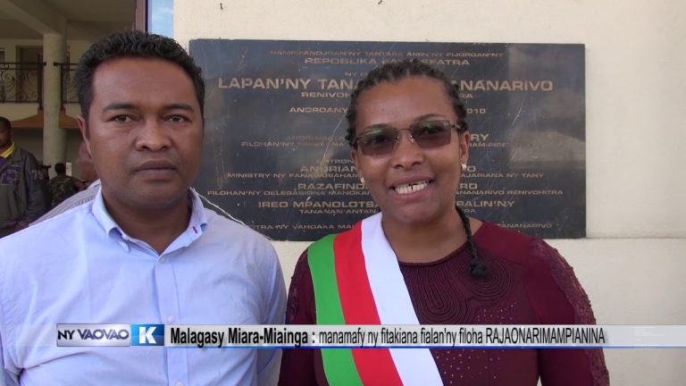 Malagasy Miara-Miainga : manamafy ny fitakiana fialan’ny filoha RAJAONARIMAMPIANINA.