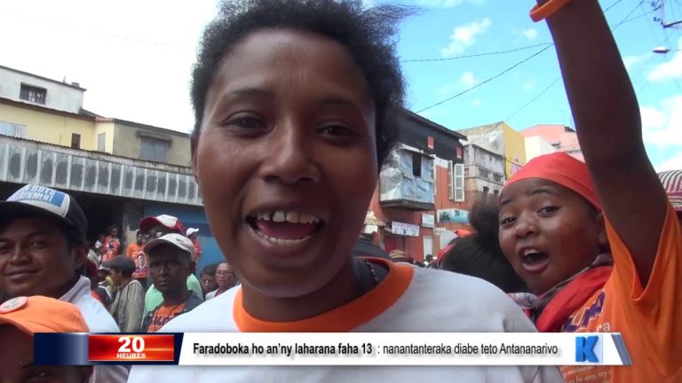 Faradoboka ho an’ny laharana faha 13 : nanantanteraka diabe teto Antananarivo