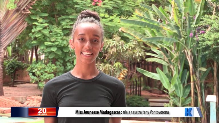 Miss Jeunesse Madagascar : niala sasatra teny Vontovorona.