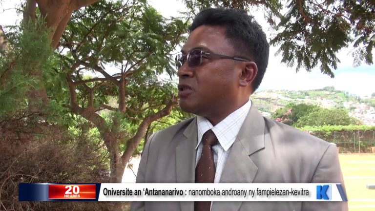 Oniversite an ‘Antananarivo : nanomboka androany ny fampielezan-kevitra