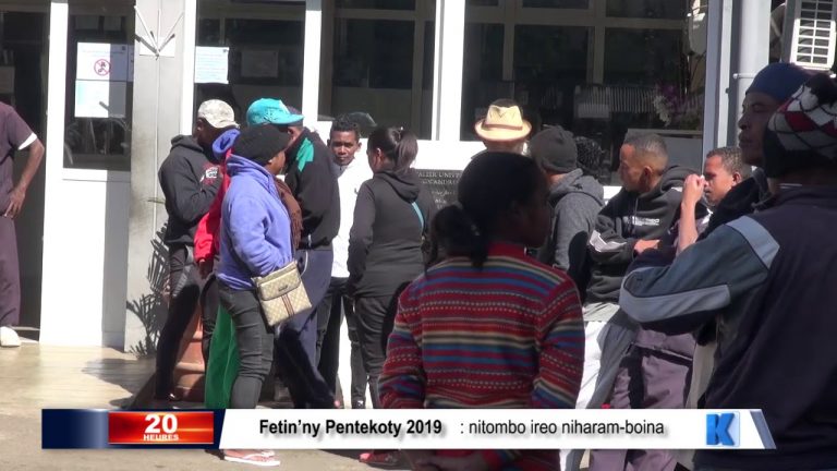 Fetin’ny Pentekoty 2019  : nitombo ireo niharam-boina