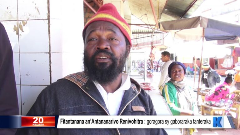 Fitantanana an’Antananarivo Renivohitra : goragora sy gaboraraka tanteraka