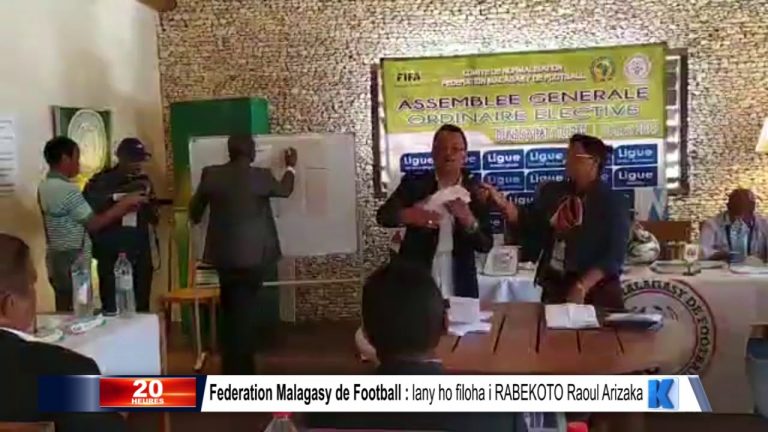 Federation Malagasy de Football : lany ho filoha i RABEKOTO Raoul Arizaka