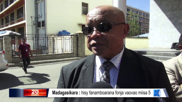 Madagasikara : hisy fanamboarana fonja vaovao miisa 5