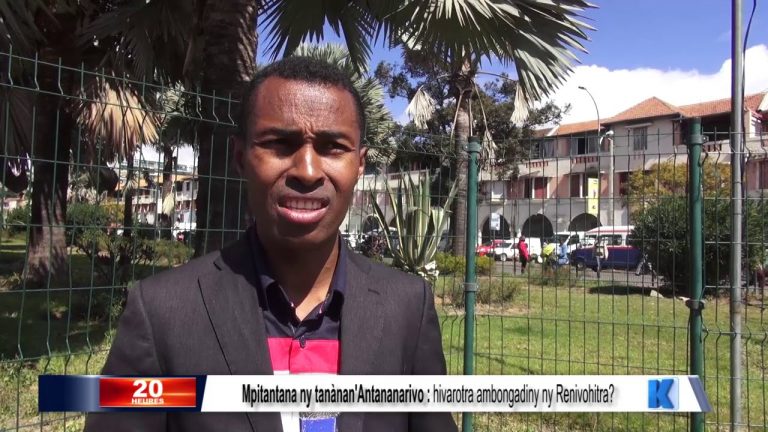 Mpitantana ny tanànan’Antananarivo : hivarotra ambongadiny ny Renivohitra?