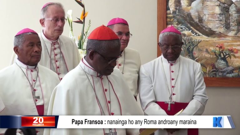Papa Fransoa : nanainga ho any Roma androany maraina