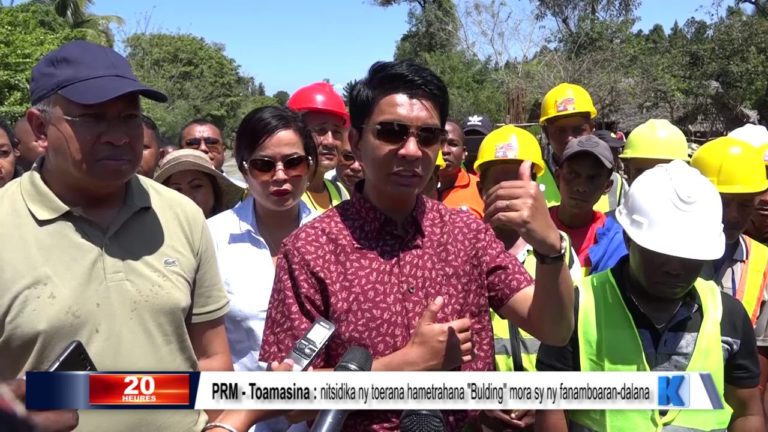 PRM – Toamasina : nitsidika ny toerana hametrahana « Bulding » mora sy ny fanamboaran-dalana