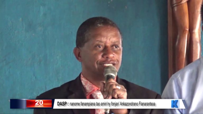 DASP : nanome fanampiana tao amin’ny fonjan’ Ankazondrano Fianarantsoa