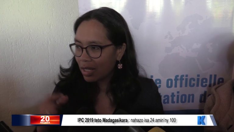 IPC 2019 teto Madagasikara : nahazo isa 24 amin’ny 100