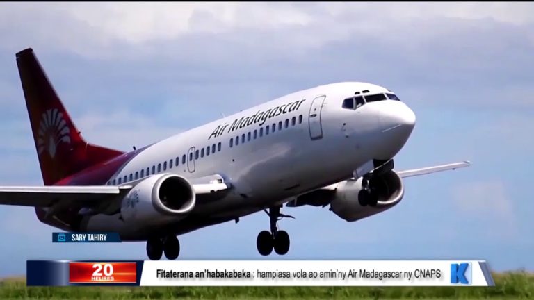 Fitaterana an’habakabaka : hampiasa vola ao amin’ny Air Madagascar ny CNAPS