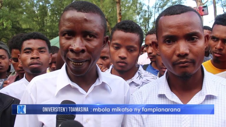Oniversiten’i Toamasina : mbola mikatso ny fampianarana